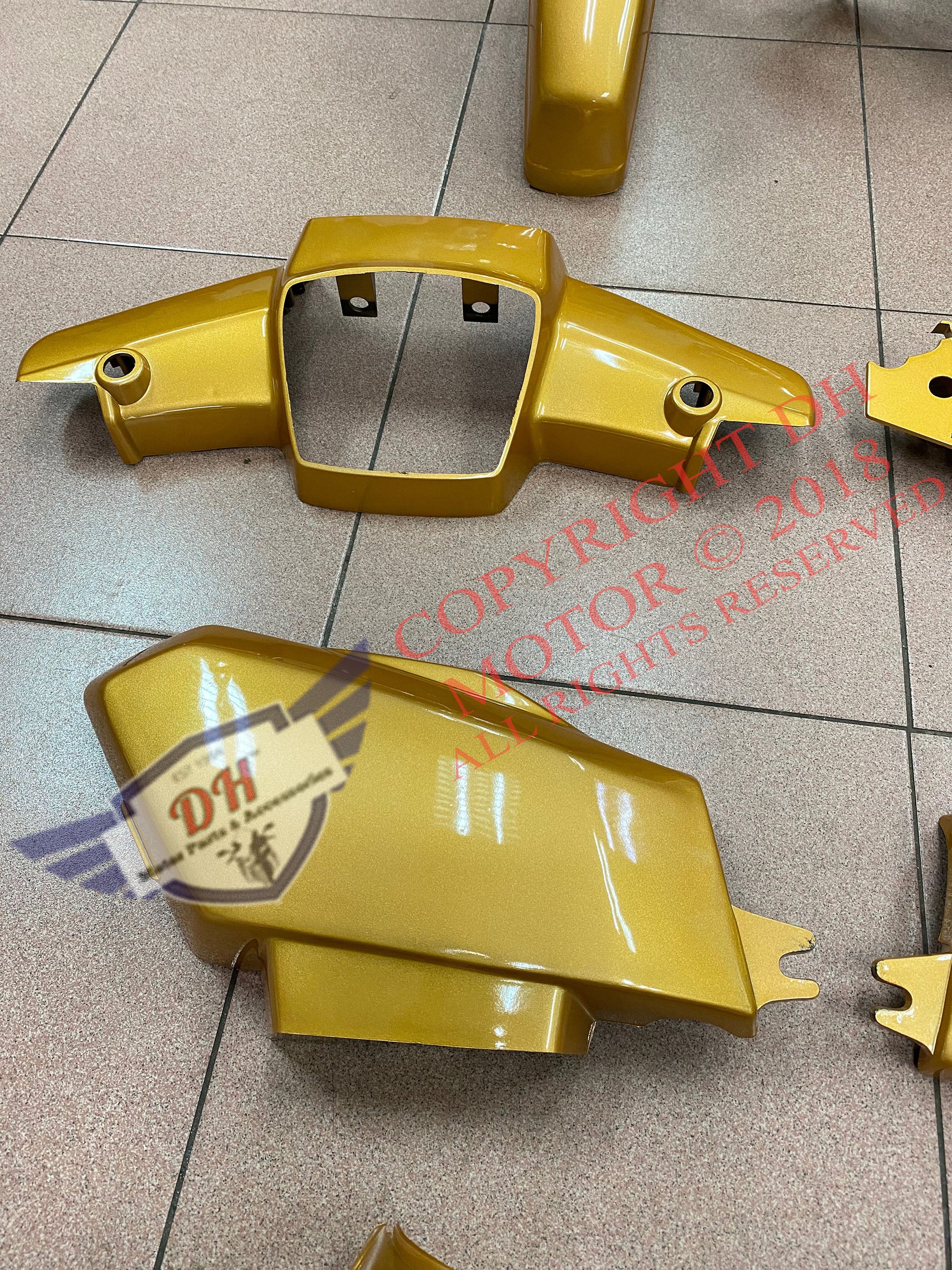 Ex5 Dream Ex5 High Power Gold Cover Set Honda Dh Motor Parts Accessories