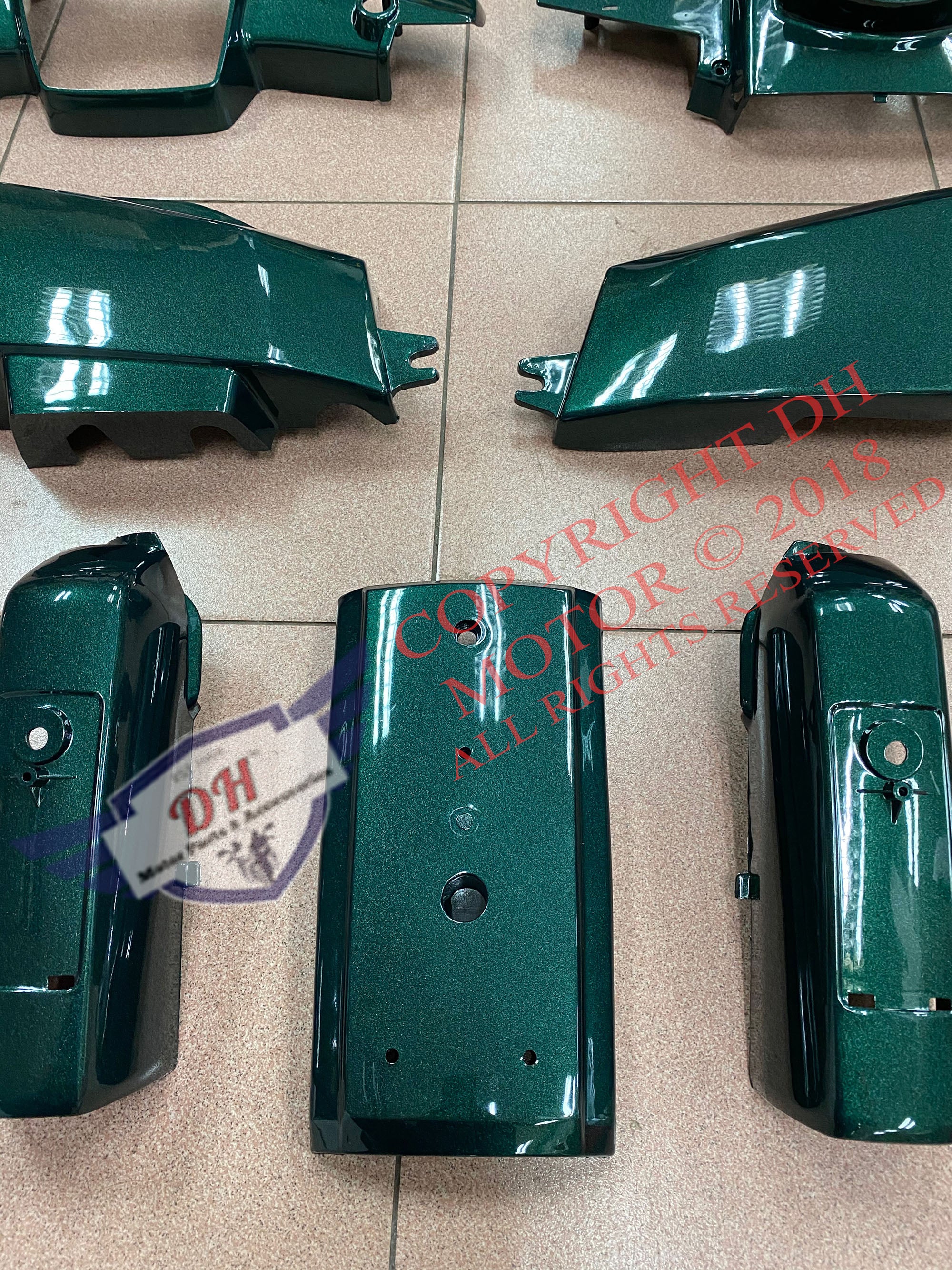 Ex5 Dream Ex5 High Power Green Cover Set Honda Dh Motor Parts Accessories