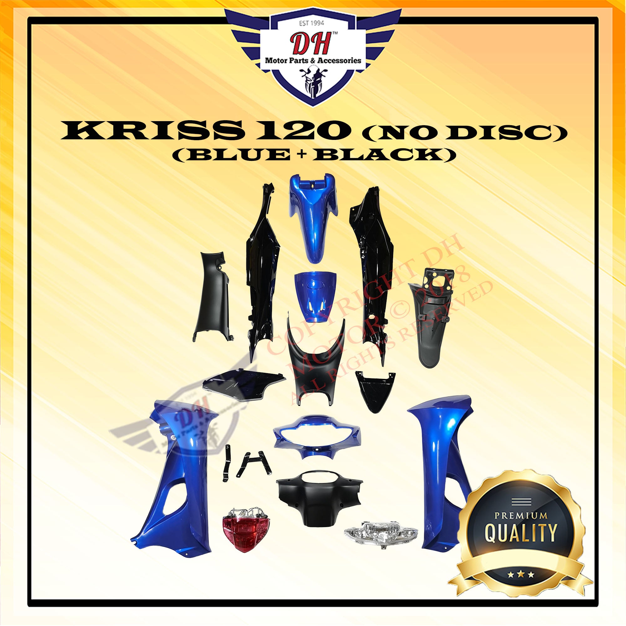 Cover Set Kriss 120 / Kriss 2 Kriss Fl Kriss 120 Front Fork Set