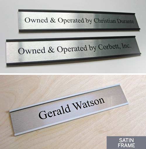 Office Signs and Medical Name Plates — Medical Office Signs