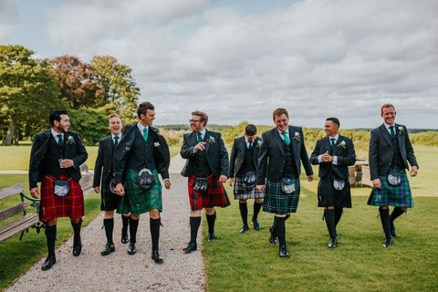 Tartan kilts for mens