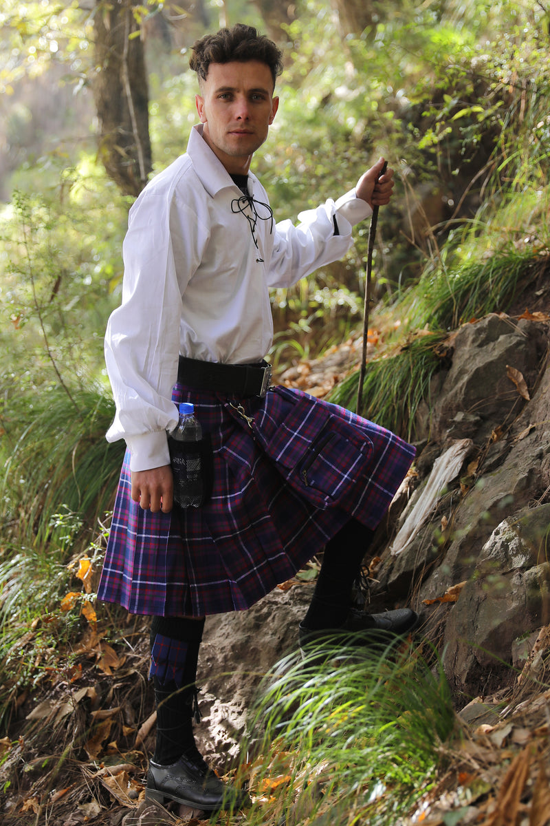 Men's Lightweight Tartan Hiking Kilt | Fashion Kilt