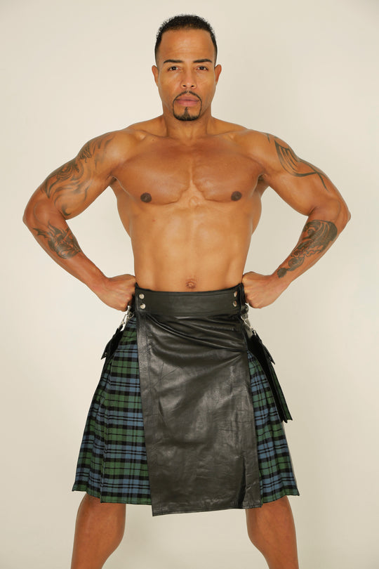 Victory Hybrid Leather Kilt