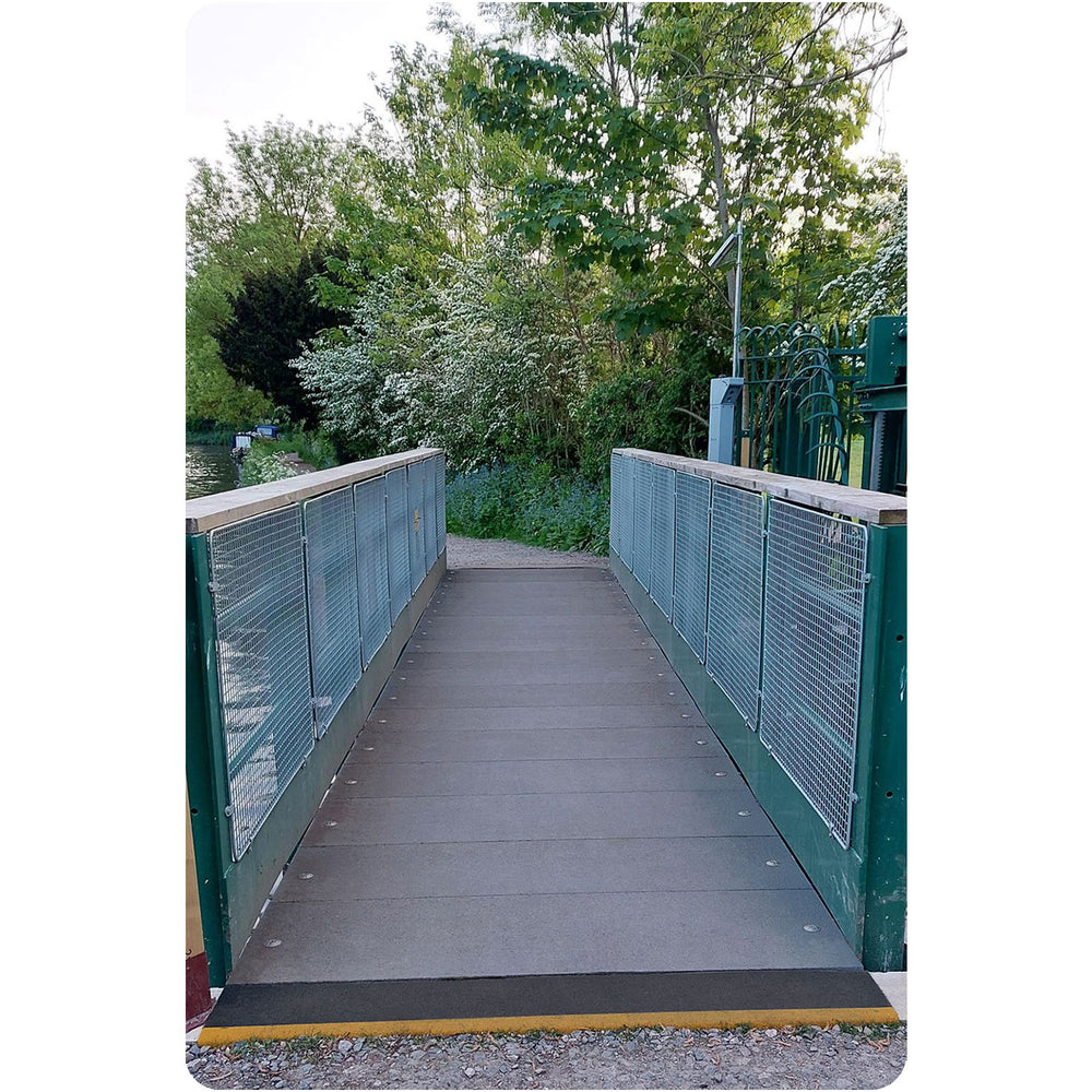 anti-slip-GRP-flat-sheet-slip-resistant-fiberglass-safety-flooring-walkway-traction-durable-industrial-premium-wet-dry-indoor-outdoor-construction-zones-schools-bridges-residential-leisure-facilities-ramps-stair-covers-gritted-glass-reinforced-polyester-screw-adhesive-bonding