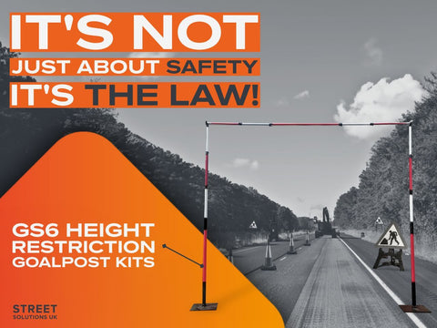 Intermodal terminal solutions Vehicle detection sensors Rail environment safety Fleet management integration Traffic management systems Construction site security Environmental sensors for clearance Barrier and signalling systems Traffic flow optimisation Level crossing management Urban construction safety Vehicle height management Height monitoring equipment Road-rail intersection safety Real-time vehicle monitoring Power backup for height kits Height restriction technology Roadwork equipment Tunnel clearance systems Height restriction kit installation Vehicle access management Warning signs for height restrictions Vehicle collision prevention Overhead clearance solutions Access control for construction sites Access control integration Reflective signs Guardian goalposts Chapter 8 traffic management Construction company Overhead power lines distance guidelines UK Goalpost GS6 height restriction barriers Bunting Telescopic Street Solutions UK