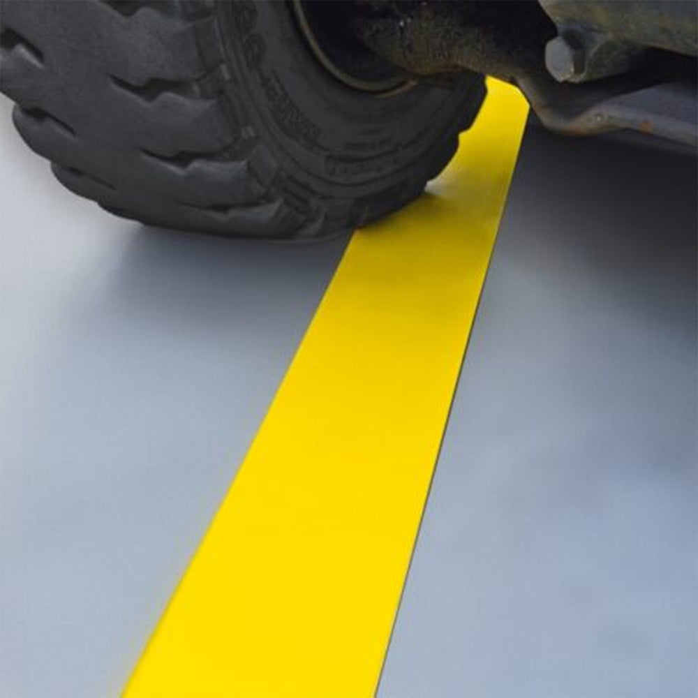 PROline-tape-Steel-Forklift-Traffic-75mm-x-1.5m-long-White-Heavy-duty-floor-marking-Industrial-Safety-Warehouse-High-visibility-Durable-Adhesive-Traffic-Aisle-marking-Steel-for-forklift-indoor