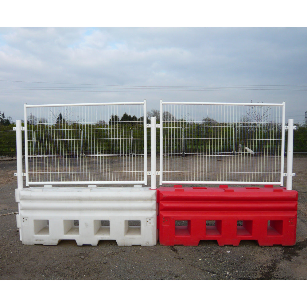 RB22-water-filled-barrier-panel-connection-post-extension-hoarding-fencing-panels-highway-delineation-site-safety-anti-climb-mesh-pedestrian-and-vehicle-safety-crash-tested.