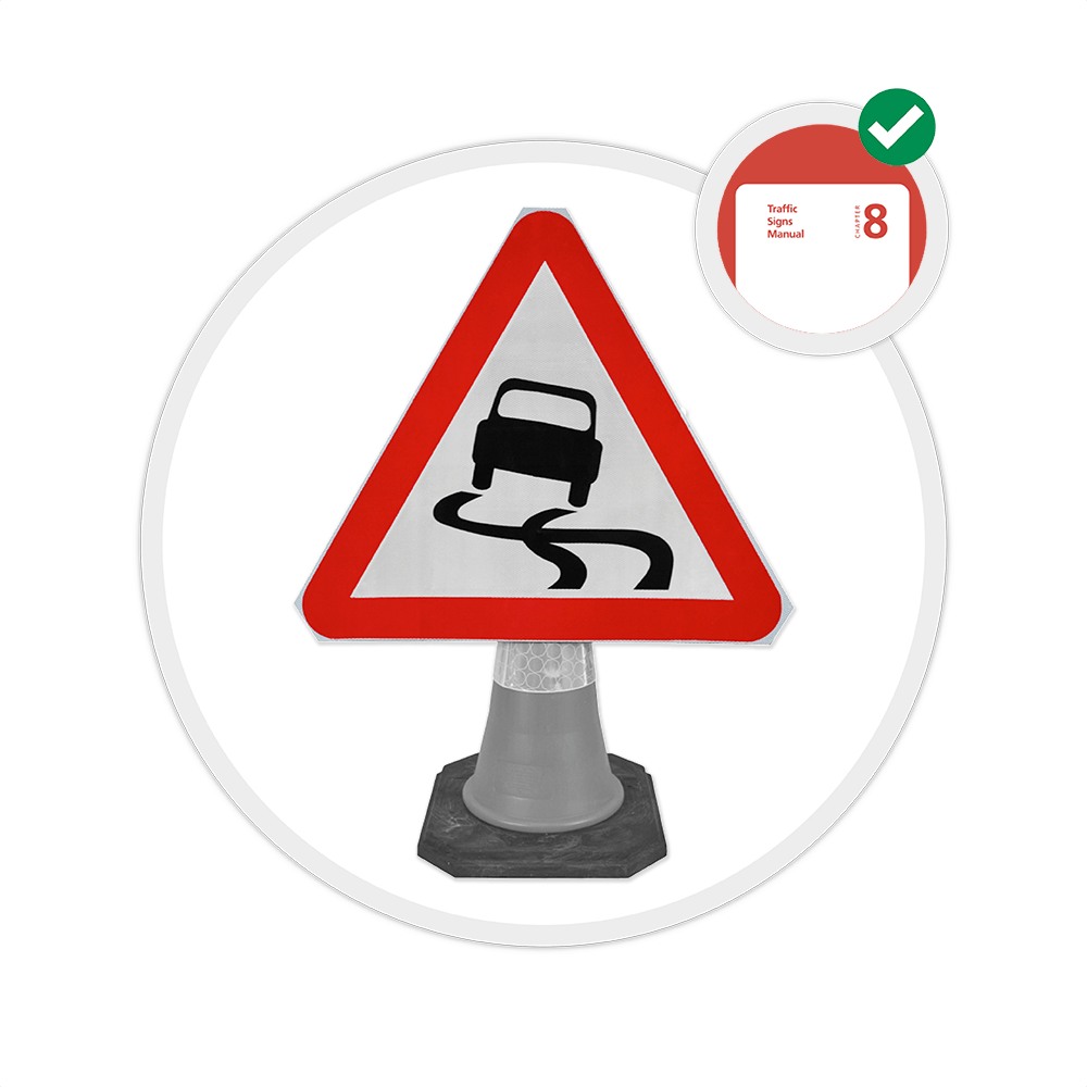 traffic-cone-road-mounted-signs-signage-warning-symbols-caution-directional-constuction-hazard-roadway-motorway-custom-roadwork-heavy-duty-reflective-caution-site-pedestrian-safety-plastic-portable-stackable-highway-uk