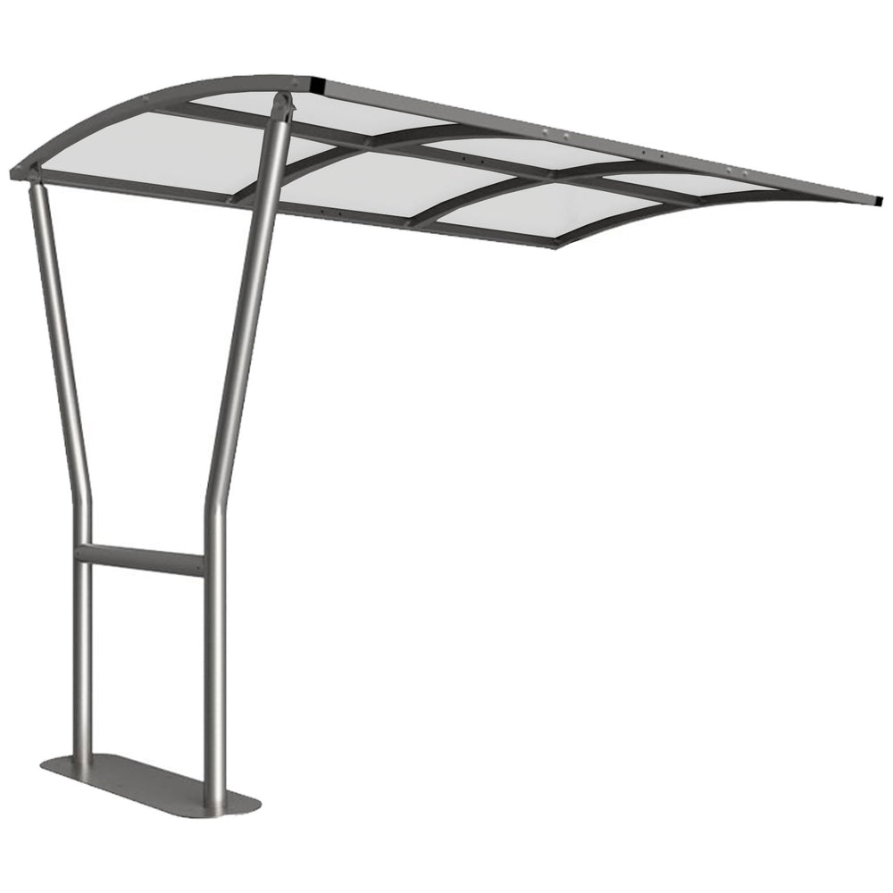 Stanton-open-sided-bike-shelter-clear-roof-outdoor-bicycle-cycle-secure-steel-commercial-weatherproof-durable-enclosure-schools-university-college-flanged-base-plates-bolt-down-galvanised