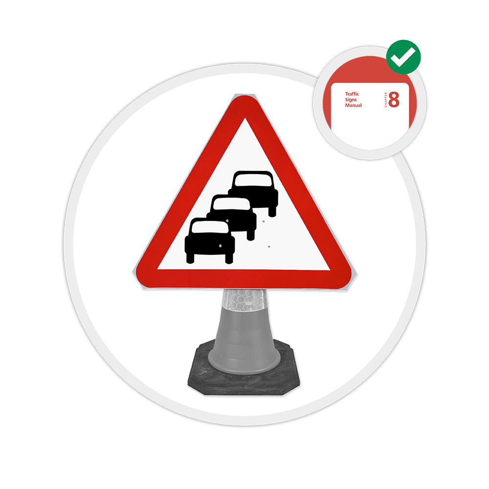 traffic-cone-road-mounted-signs-signage-warning-symbols-caution-directional-constuction-hazard-roadway-motorway-custom-roadwork-heavy-duty-reflective-caution-site-pedestrian-safety-plastic-portable-stackable-highway-uk