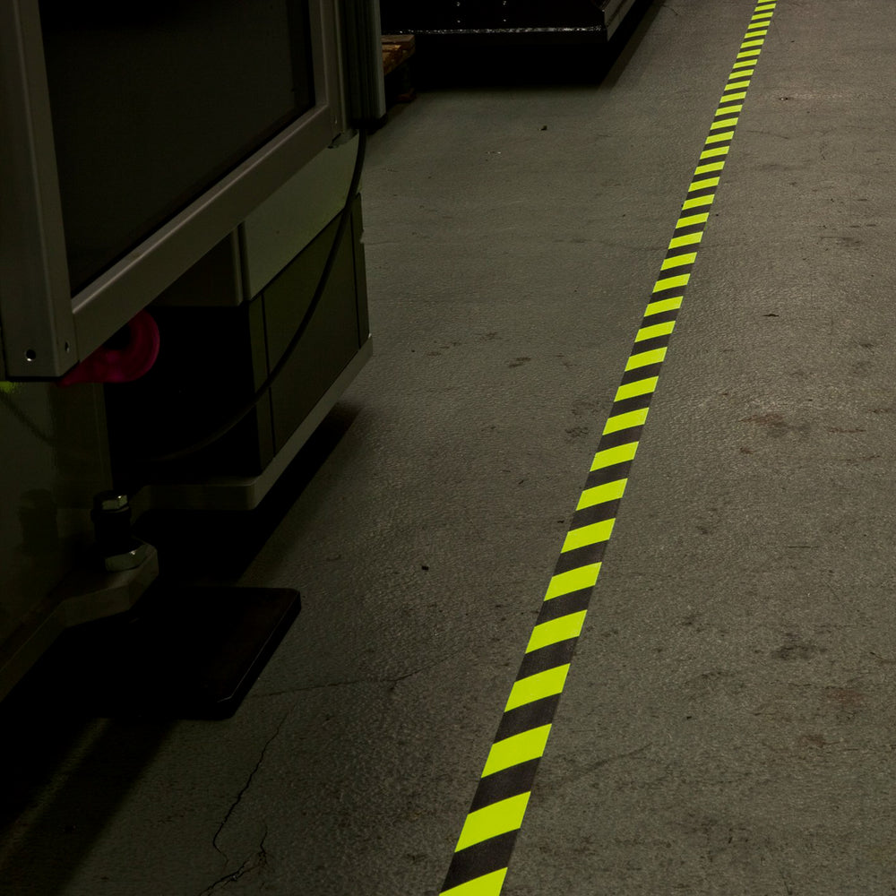 anti slip floor marking tape adhesive yellow black grey transparent safety warehouse 20