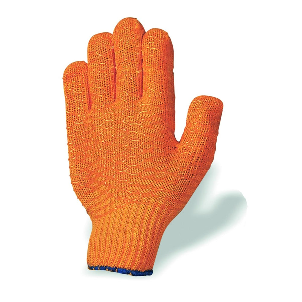 Enhance your grip and comfort with Criss-Cross Gloves featuring a breathable knitted construction and a PVC criss-cross coating. Elasticated wrist for a secure fit, tear-resistant design, ideal for various handling tasks. Get a superior grip for better control and durability. Great for general handling needs.