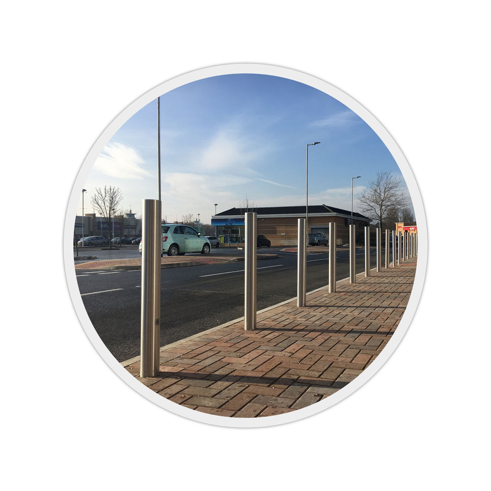 plain-round-stainless-steel-bollard-autopa-fixed-1000m-above-ground-urban-outdoor-weatherproof-cityscape-impact-protection-anti-ram-security-post-pedestrian-safety-barrier-pillar-street-furniture-commercial-heavy-duty-robust
