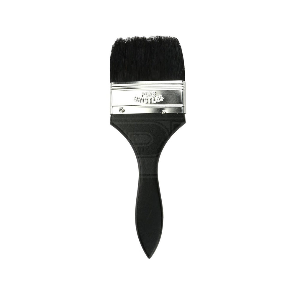 Crafted with synthetic bristles and a softwood handle, this 1