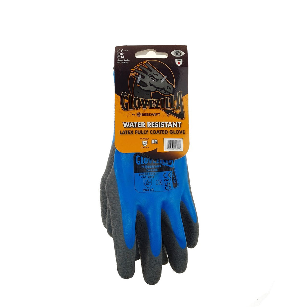 Enhance your grip and protection with these lightweight and waterproof gloves, featuring full latex coating for anti-slip performance. Ideal for tasks requiring dexterity and resistance to oil and water. Compliant with EN388:2016 standards.