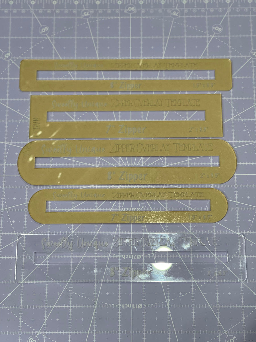 Zipper overlay template 2”