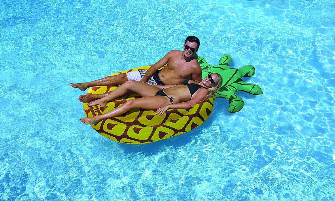 Piña Gigante Inflable Para Albercas Marca Swimline Para Niños y Adulto—  