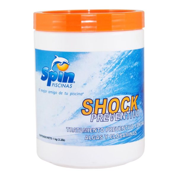 Spin Shock Preventivo Para Saneamiento de Albercas, Piscinas y Spas Ce—  