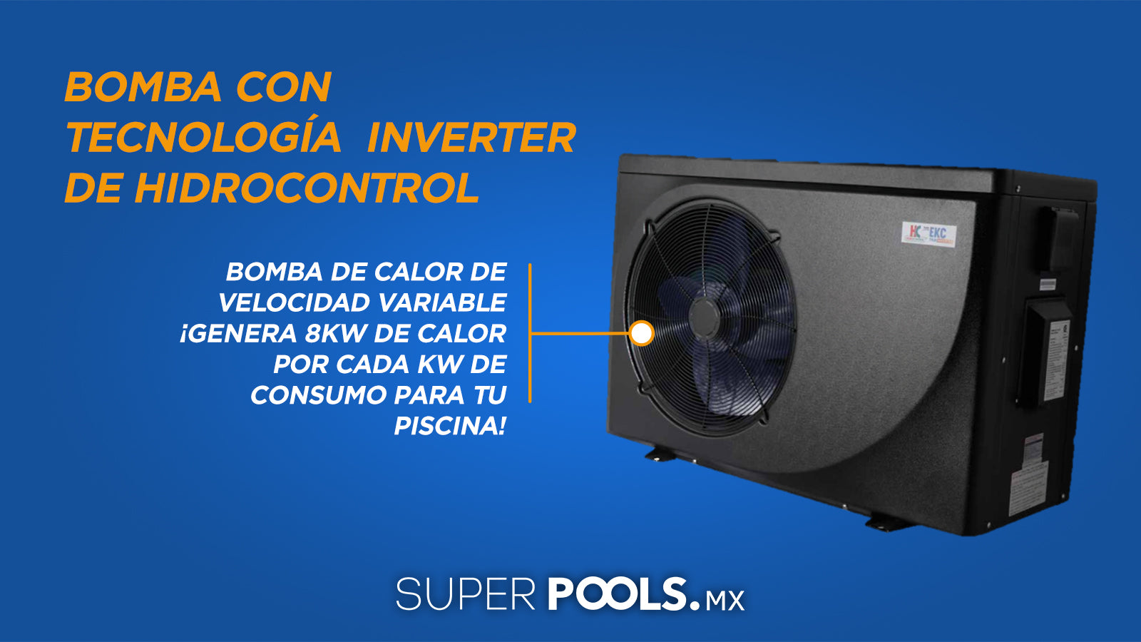 Bombas de calor ECOKAL de Hidrocontrol