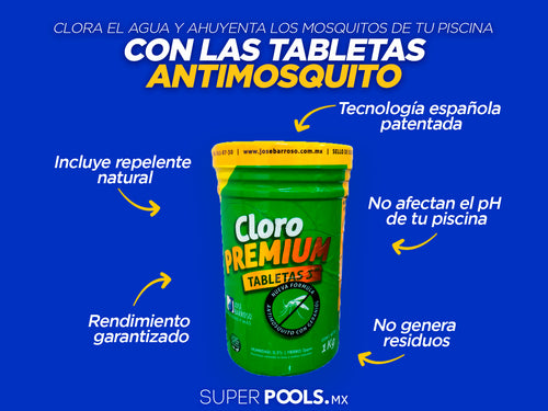 Características de las tabletas antimosquito