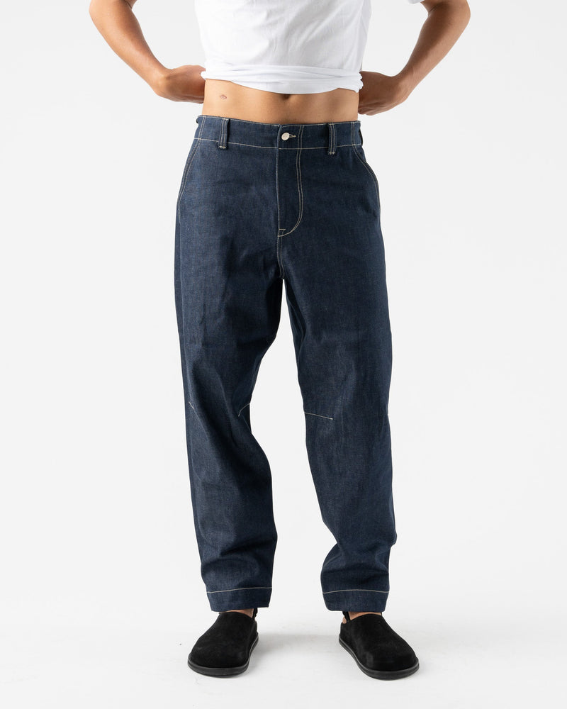 Toogood Engineer Jean in Denim Indigo Curated at Jake and Jones