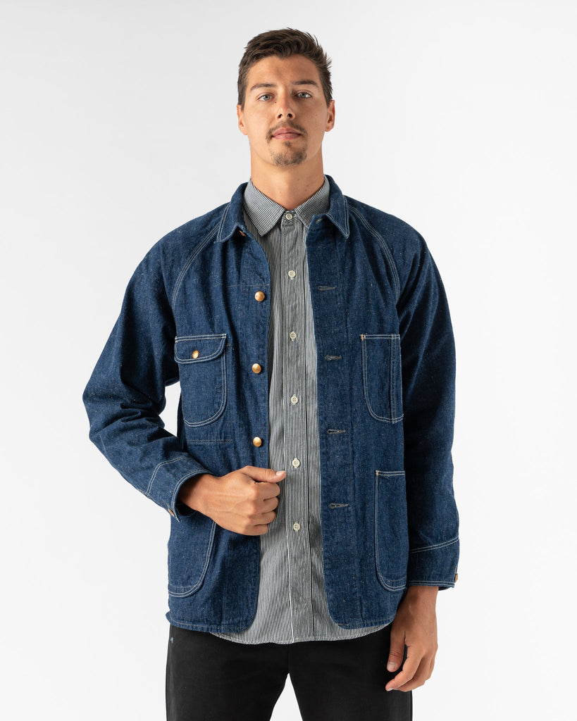 or Slow】50s model Denim Coverall Jacket-