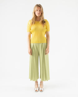 Pleats Please Issey Miyake Monthly Colors April Shirt in Light