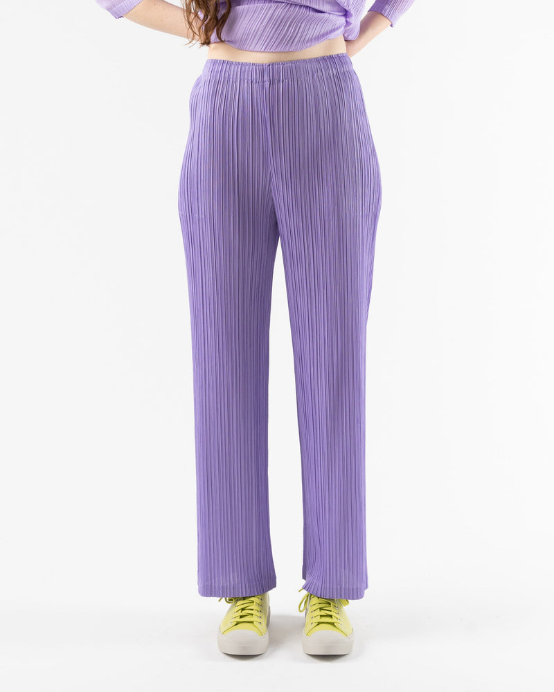 Pleats Please Issey Miyake Thicker Bottoms 2 in Light Purple