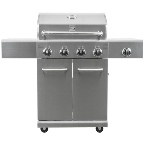 Kenmore 4 Burner Stainless Steel Grill with Searing Burner - Stainless Steel