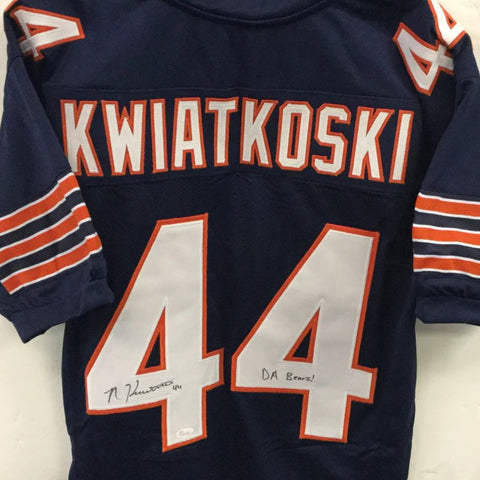 Nick Kwiatkoski Chicago Bears #44 Signed Jersey JSA Da Bears !
