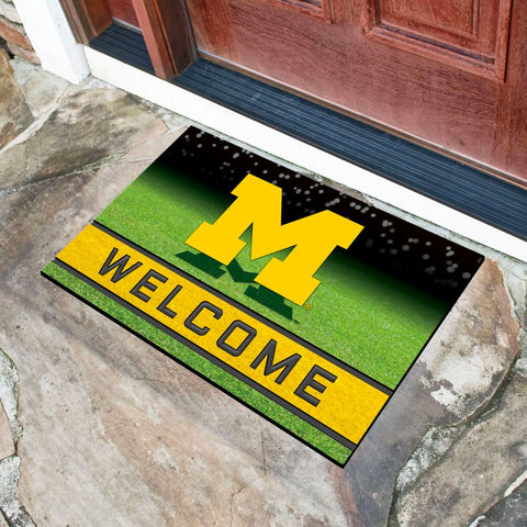 michigan wolverines welcome mat