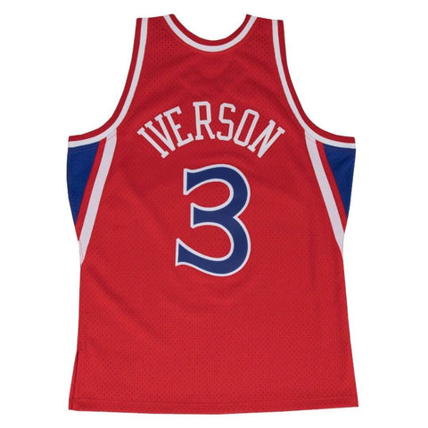 Allen Iverson Philadelphia 76ers Mitchell & Ness 1996/97 Hardwood Classics Swingman Jersey