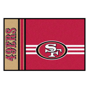 NFL San Francisco 49ers Uniform Inspired Starter Rug