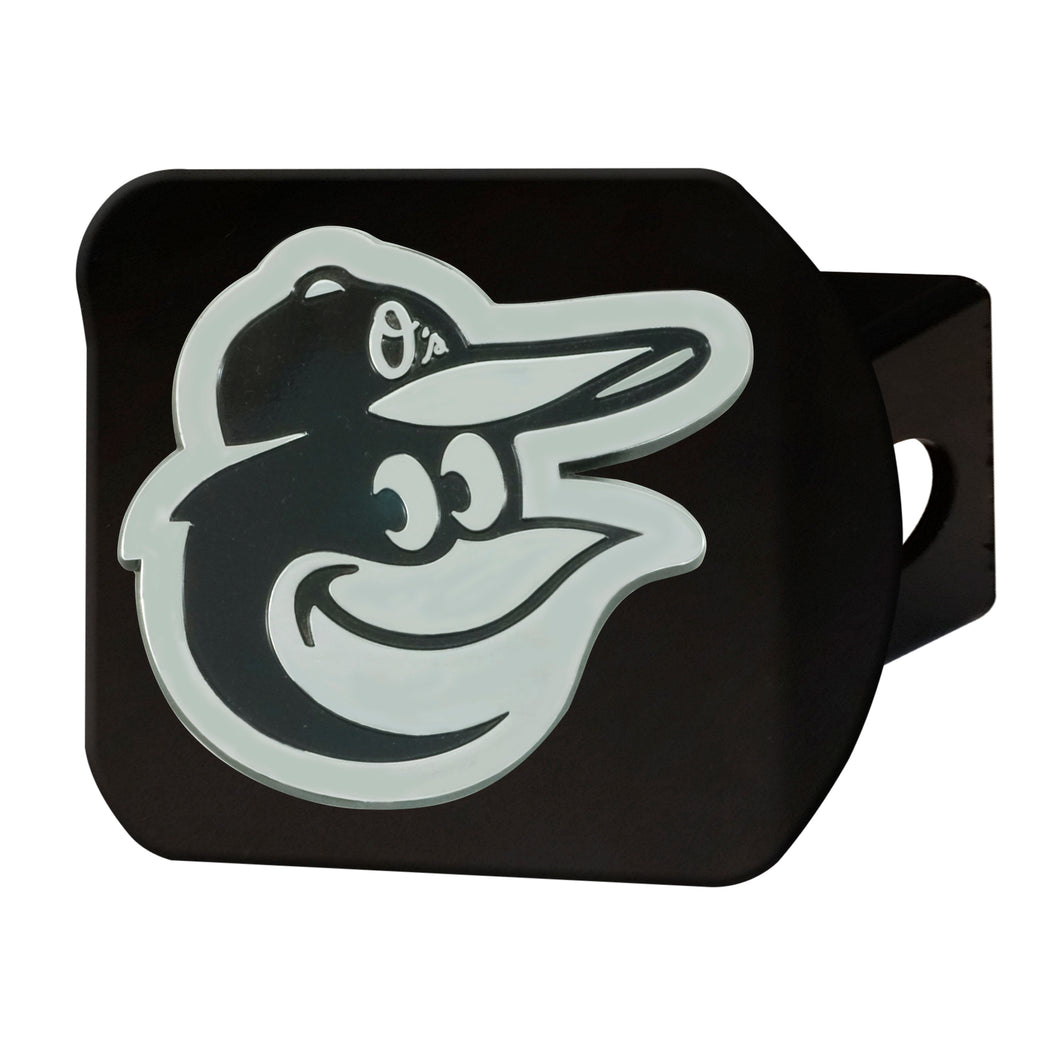 Detroit Tigers Hitch Cover - Team Color on Chrome - Auto Accessories - MLB