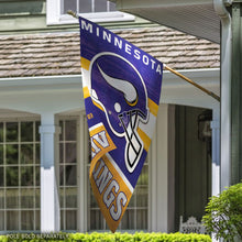 Minnesota Vikings Tall Team Feather Flag with Flagpole