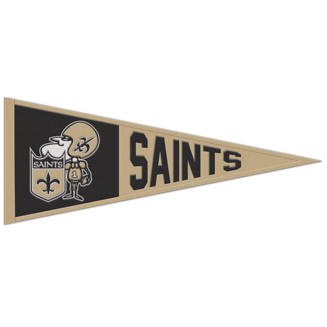 WinCraft New Orleans Saints 13' x 32' Retro Logo Pennant