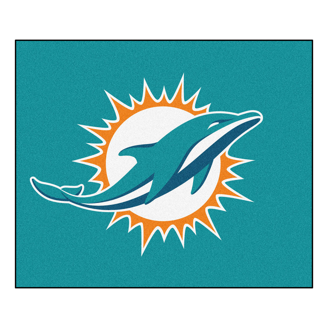 Miami Dolphins Grill Mat – Vinyl 26 x 42