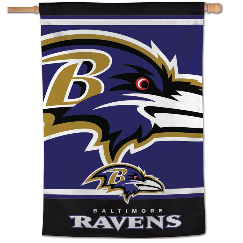 NFL Baltimore Ravens 28x40 Retro Banner Flag