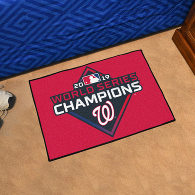 Washington Nationals 2019 World Series Champions 5x8 Rug