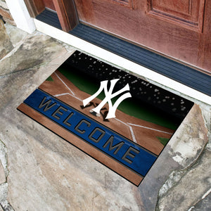 New York Yankees Father's Day Coloring 6 x 12 Wood Sign