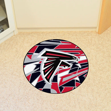 Atlanta Falcons Heritage Logo Round Sign 24 Sports Fanz