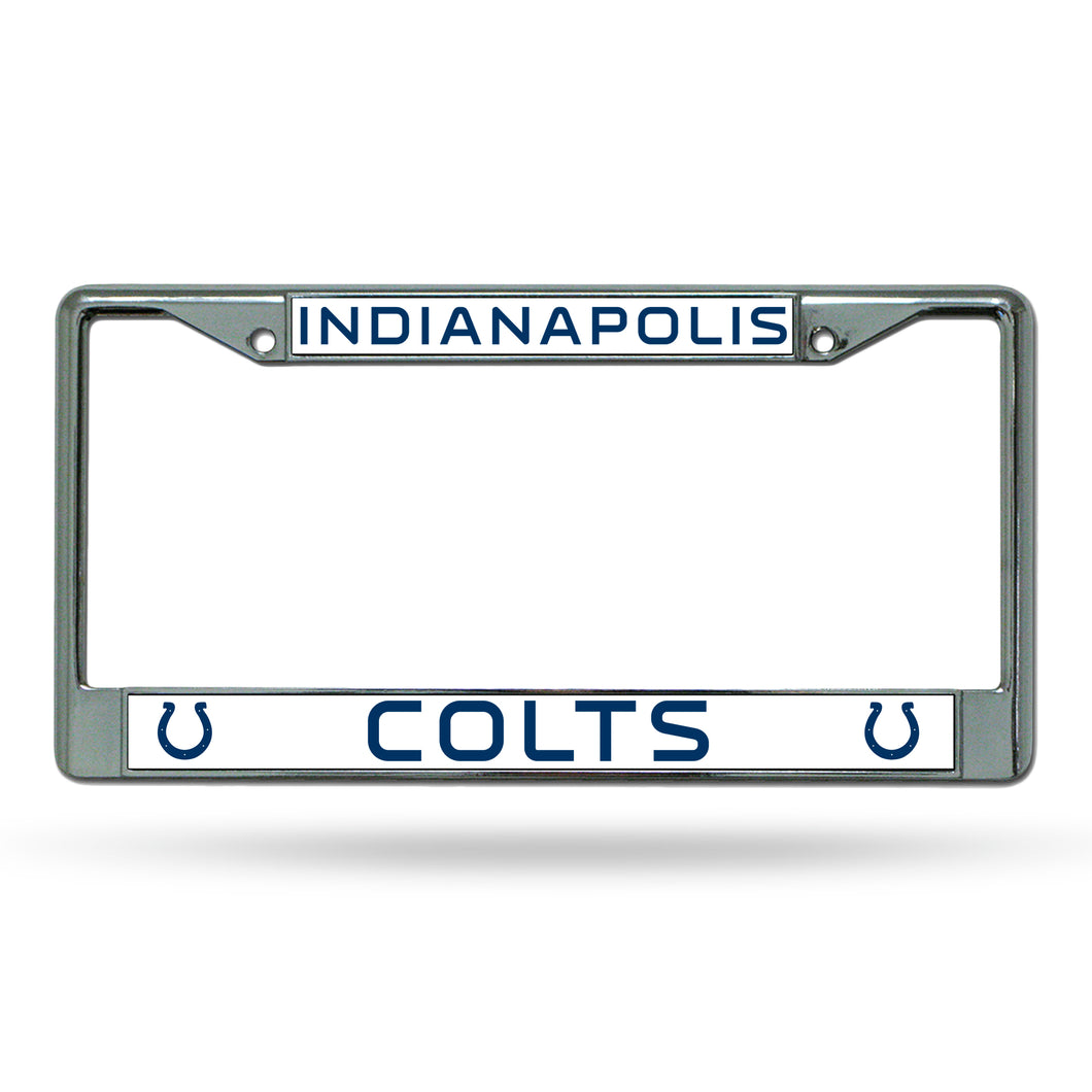 Indianapolis Colts Chrome License Plate Frame 