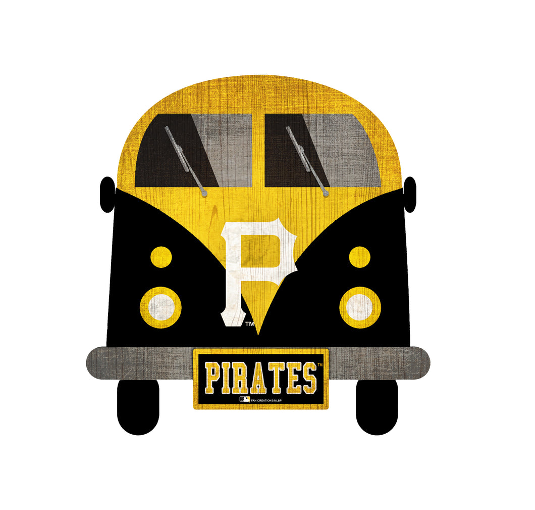 Pittsburgh Pirates Chrome Automotive Team Emblem