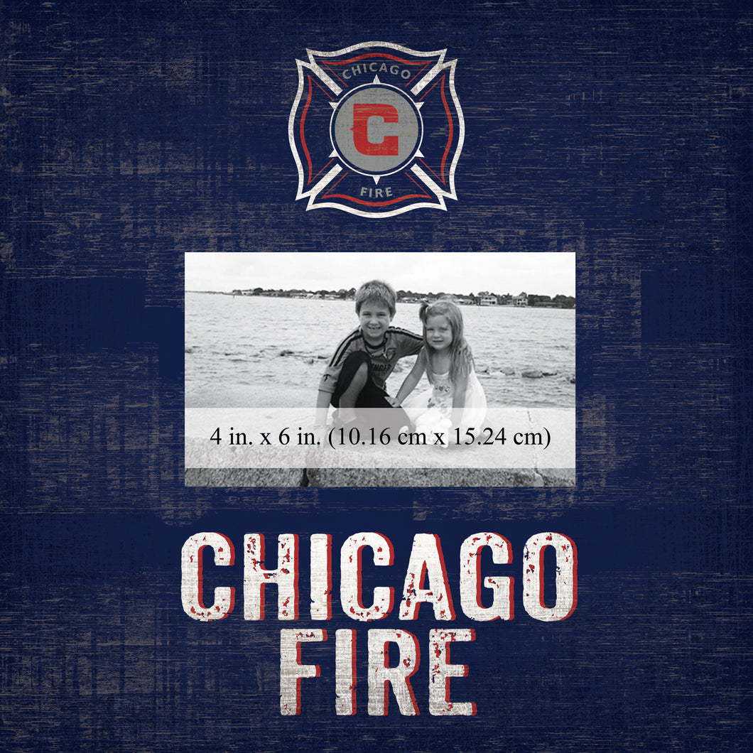 Chicago Fire Team Name Picture Frame