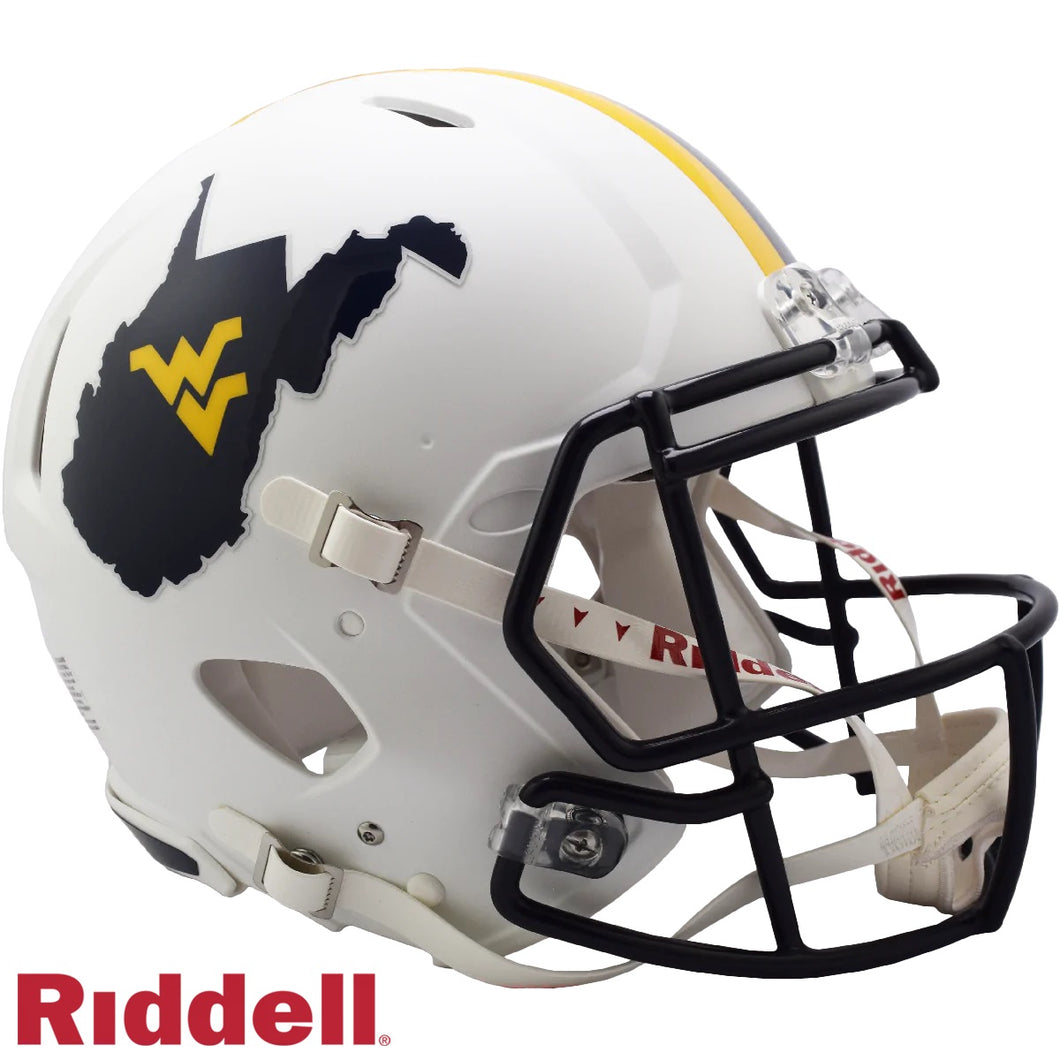 wvu mini football helmet