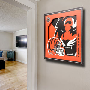 NFL Las Vegas Raiders 3D Logo Series Wall Art - 12x12