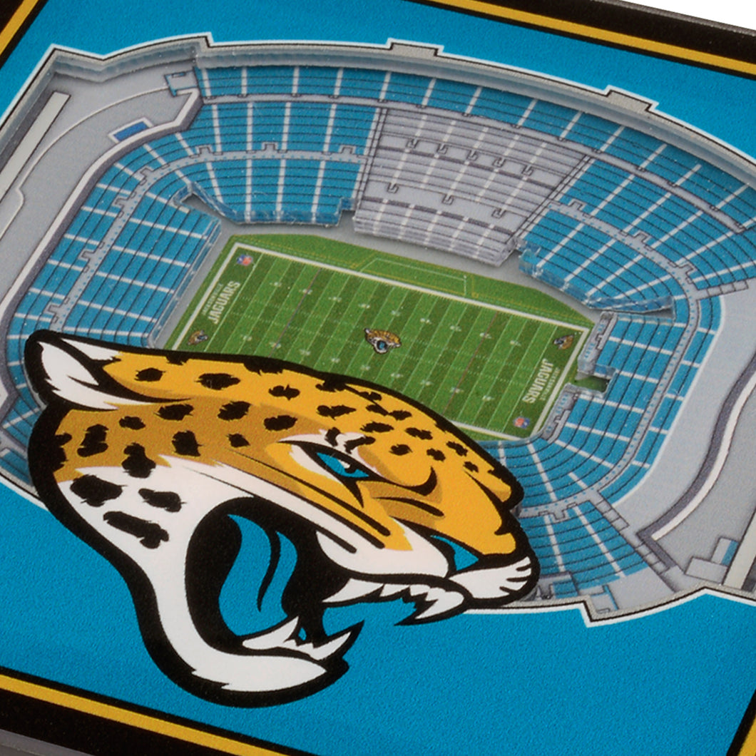 Green Bay Packers 3D StadiumViews Coaster Set