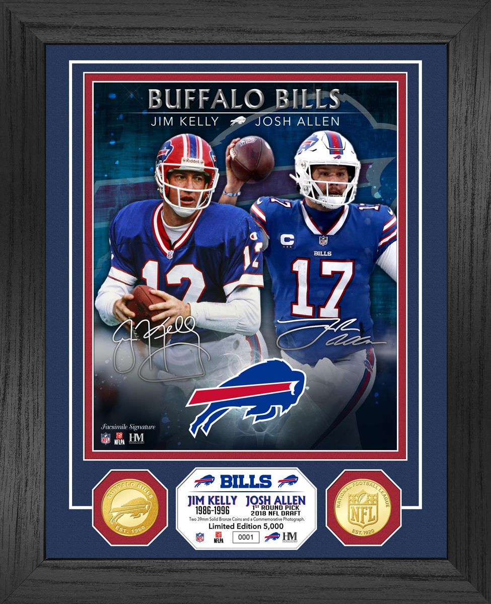 New York Daily News Josh Allen Buffalo Bills Signature Bronze Coin Photo Mint