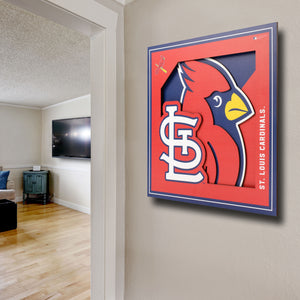 MLB St. Louis Cardinals StadiumViews 3-D Wall Art - Busch Stadium