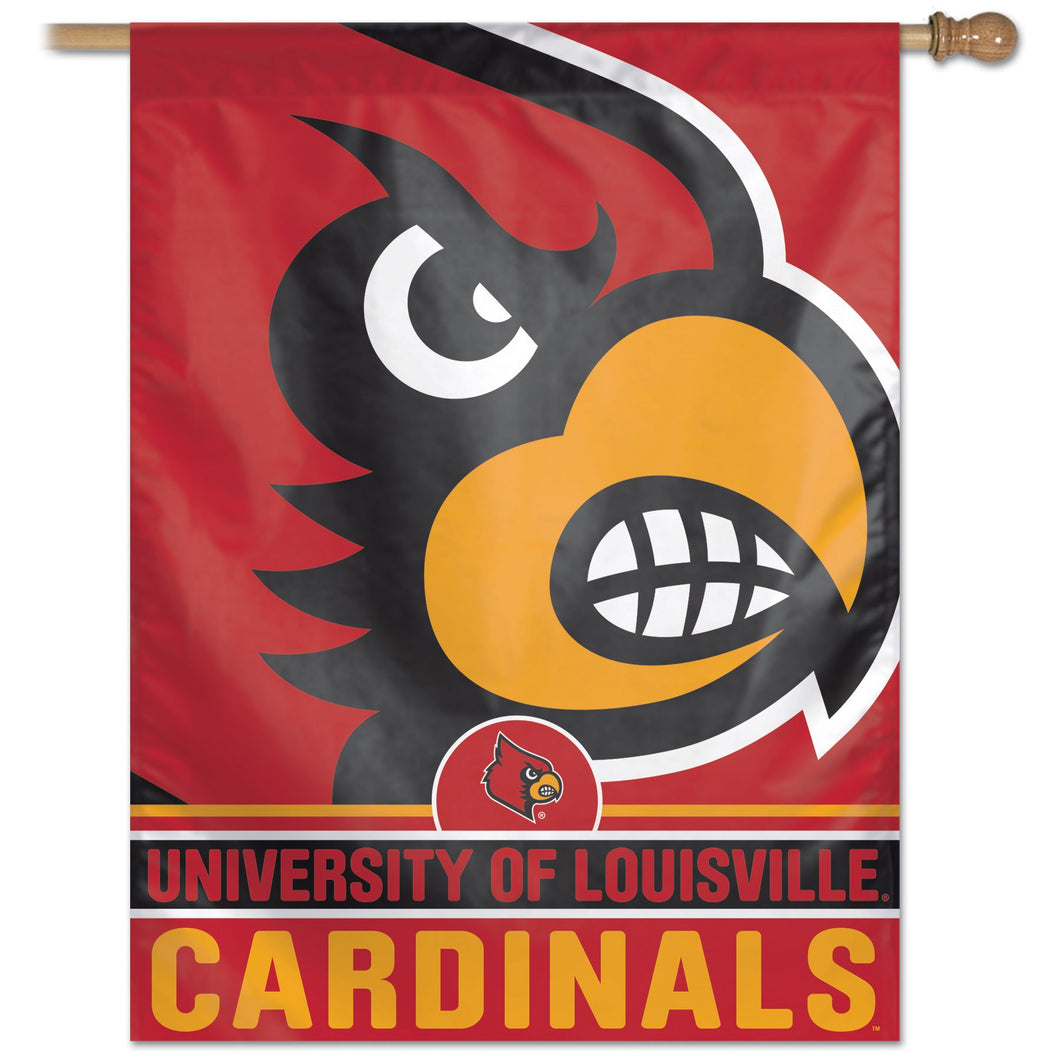 Louisville Cardinals Vertical Flag - 27